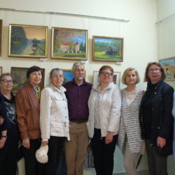 Открылась выставка художников Института Третьего Возраста «Мои родные, милые края»