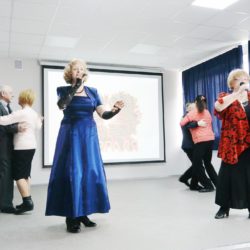 Концерт, приуроченный к 23 февраля прошел в Институте Третьего Возраста
