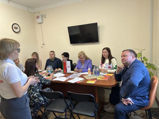 Первичная организация Белорусского Красного Креста  ГУ «Территориальный центр социального обслуживания населения Ленинского района г. Бреста» приняла участие в анализе организационного потенциала Брестской городской организации Белорусского Красного Креста