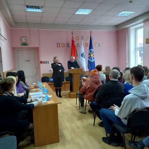 Отчетно-выборная профсоюзная конференция УП «Промбрис» ОО «БелОГ»