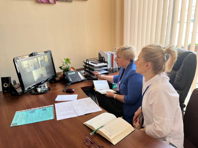 Онлайн-встреча по обмену опытом с коллегами из Санкт-Петербурга