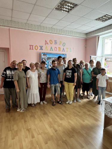 Особые гости в отделении социальной реабилитации, абилитации инвалидов