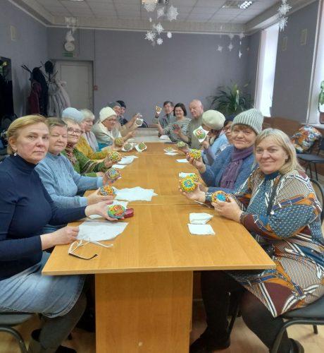Мастер-класс «Новогодний медальон»