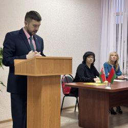 Встреча управляющего делами администрации Ленинского района г.Бреста Владимира Тупицы  с трудовым коллективом