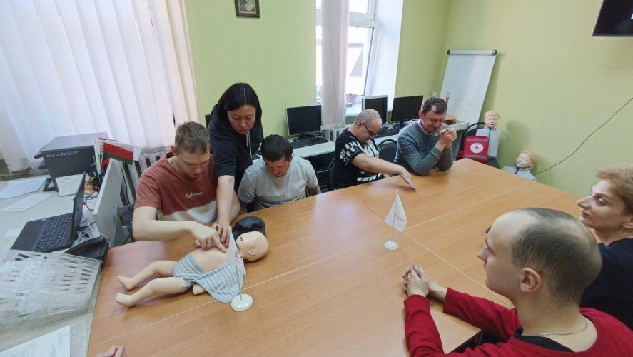 Занятие по оказанию первой медицинской помощи