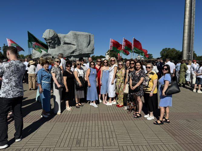 Участие в праздничных мероприятиях ко Дню Независимости Республики Беларусь