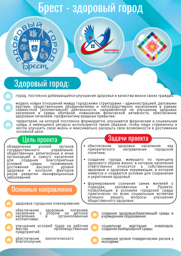 Брест - здоровый город!