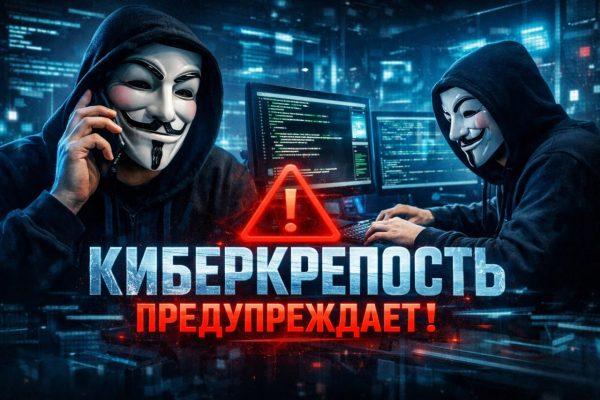 Киберкрепость предупреждает о мошенниках