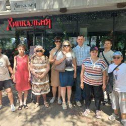 Посещение ресторана «Хинкальня»